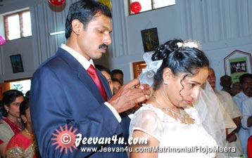 Hojo Meera Marriage at Vimala Matha Church Vimalagiri